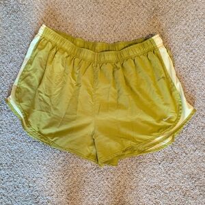 Nike Light Green Women's Athletic Shorts
